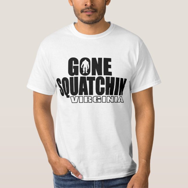 Camiseta Squatchin ido VIRGÍNIA - Bobo original (Frente)