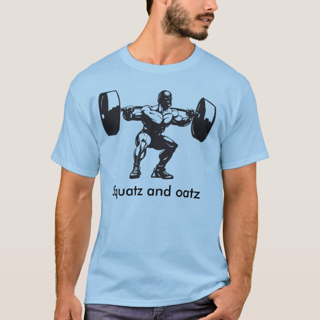 Camiseta Squatz e t-shirt do oatz (Frente)