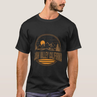 Camiseta Squaw Valley California Mountain Hiking Print