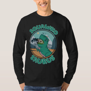 Camiseta Squawkosaurus Rex Parrot I Hahns Macaw