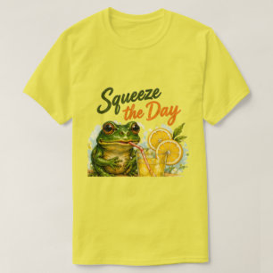 Camiseta Squeeze the Day Sapo Limão Tee