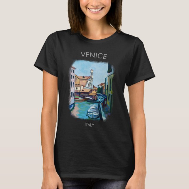 Camiseta Squero di San Trovaso| Veneza, Itália (Frente)