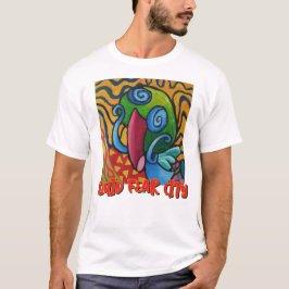 Camiseta Squid Fear City Graphic White Tees