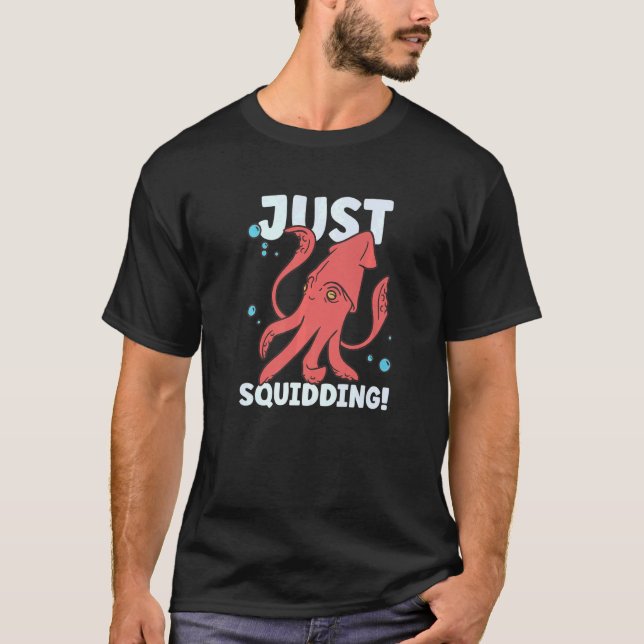 Camiseta Squid  Octopus  Squid Marine Biologist  1 (Frente)