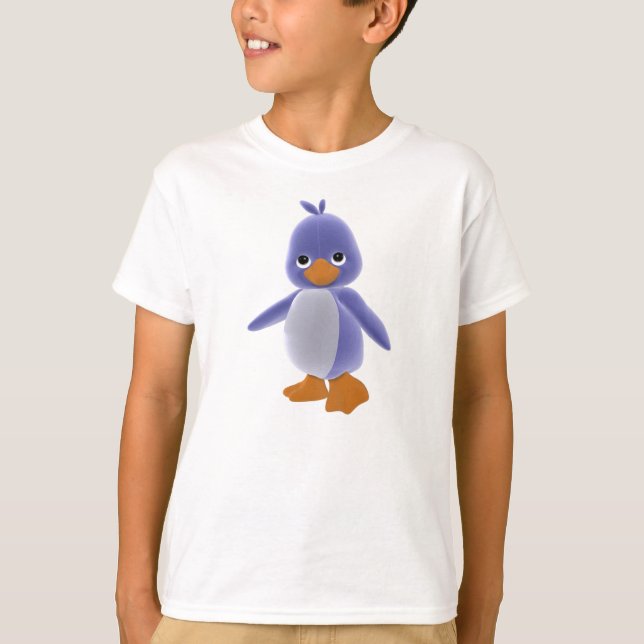 Camiseta Squiggles o t-shirt do pinguim (Frente)