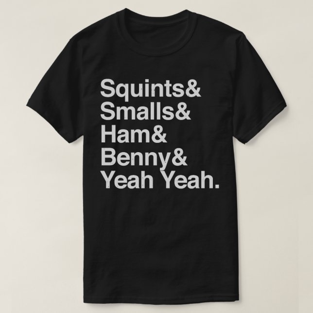 Camiseta Squints Smalls Ham Benny Sim Sim (Frente do Design)
