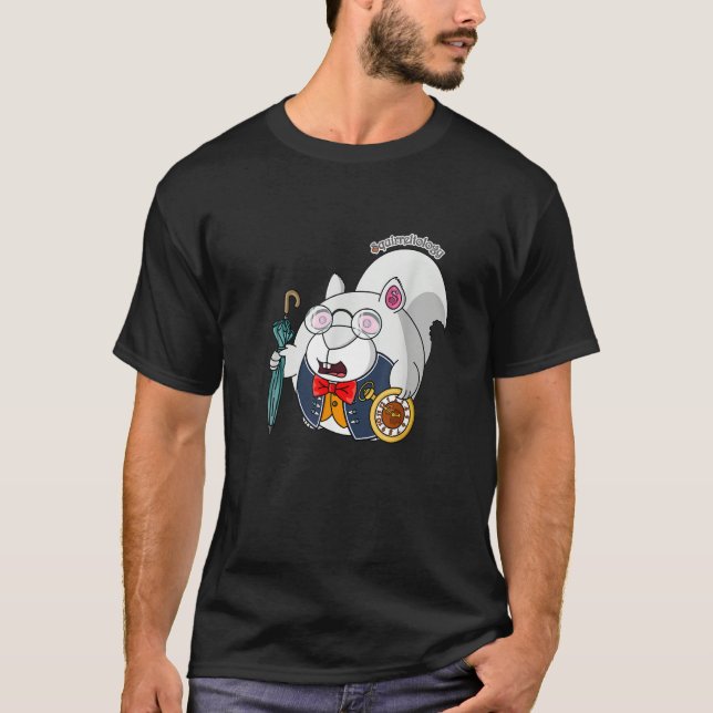 Camiseta Squirrel  Alice in Wonderland White Rabbit (Frente)
