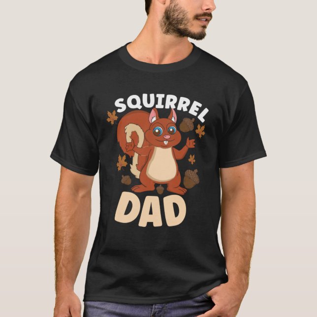 Camiseta Squirrel Fan Squirrel  Chipmunk Addict (Frente)