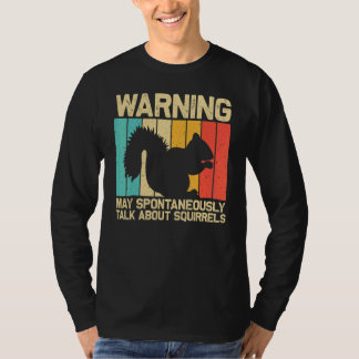 Camiseta Squirrel For Men Women Squirrel   Chipmunk 80s