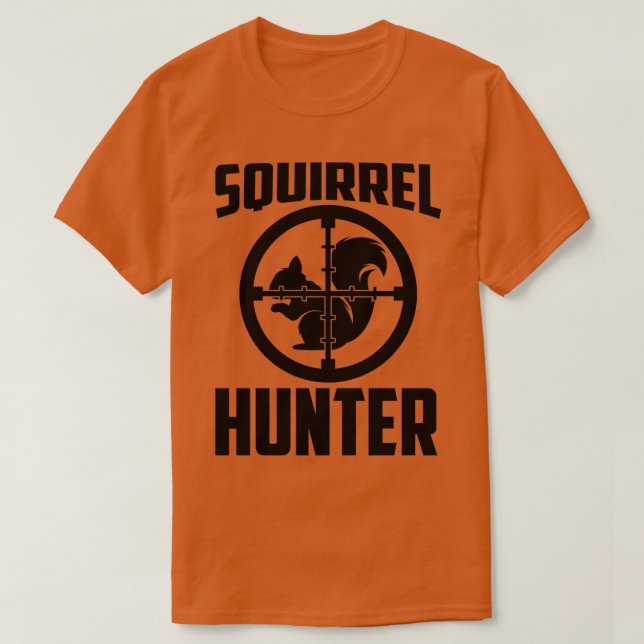 Camiseta Squirrel Hunter Funny Squirrel Squirrels Lover Squ (Frente do Design)