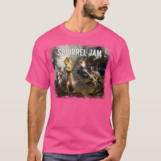 Camiseta Squirrel Jam, grupo de rock