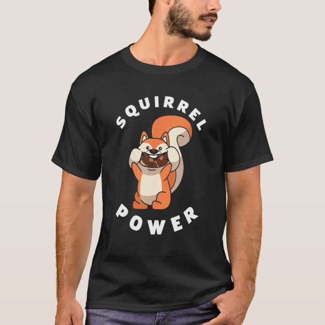 Camiseta Squirrel Power  Squirrel (Frente)