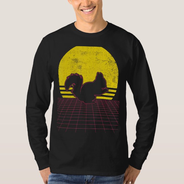 Camiseta Squirrel Vintage (Frente)