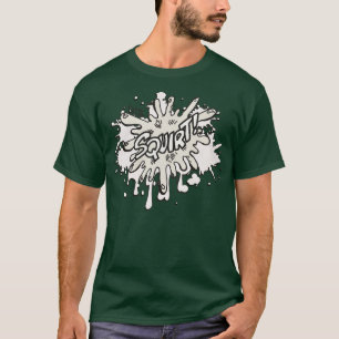 Camiseta SQUIRT Engraçado Humor Adulto