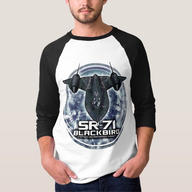 Camiseta SR-71 Blackbird (Frente)