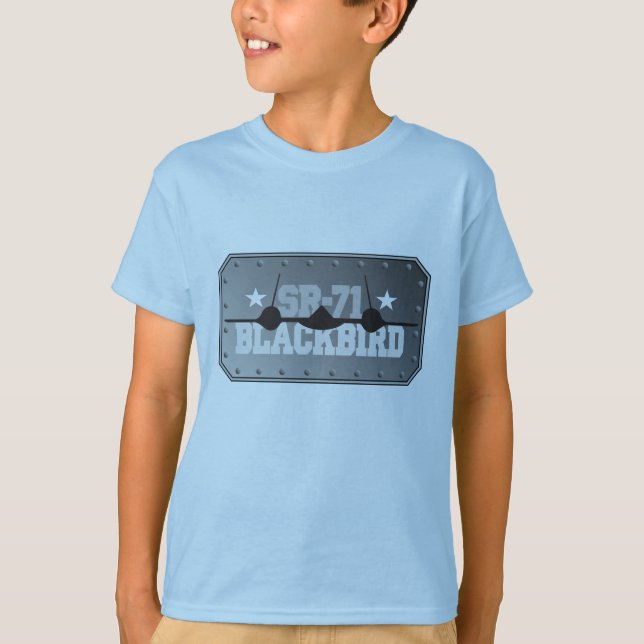 Camiseta SR-71 Blackbird (Frente)
