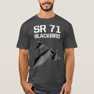 Camiseta SR 71 Blackbird, diafragma de jato de avião