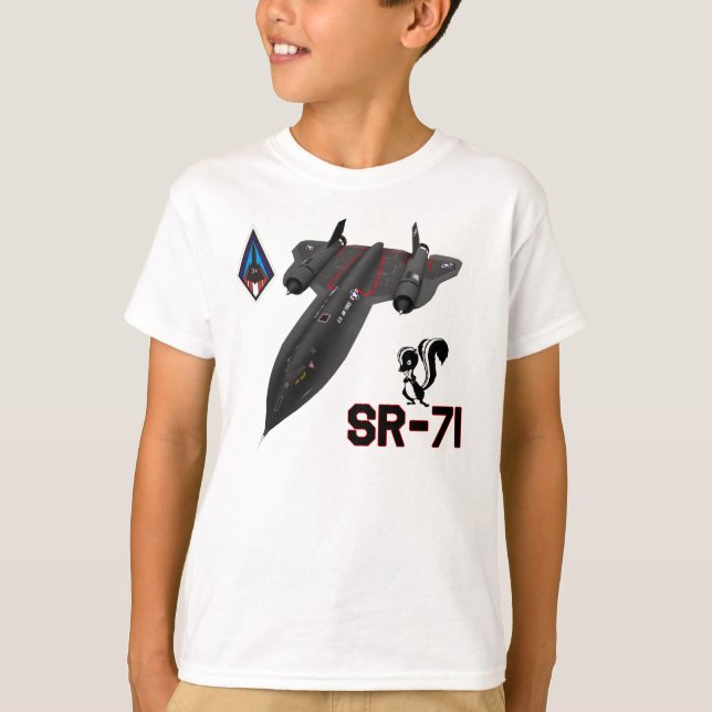 Camiseta SR-71 caçoa o t-shirt (Frente)