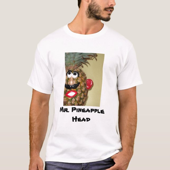Camiseta Sr. Abacaxi Cabeça (Frente)