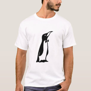 Camiseta Sr. arte do pinguim