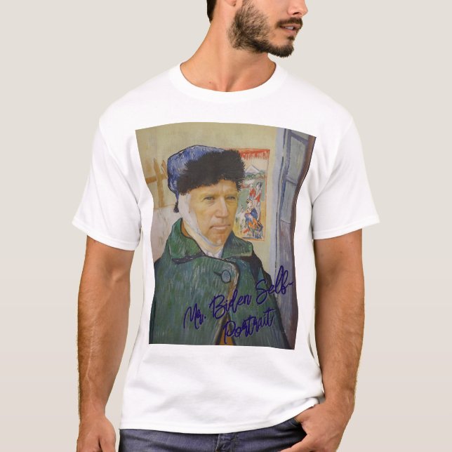 Camiseta "Sr. Biden Autorretrato" (Frente)