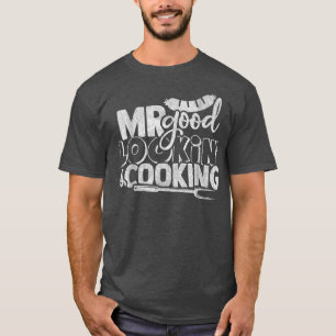 Camiseta Sr. Bom Cozinhar CHURRASCO Grill Mestre Barbecue G