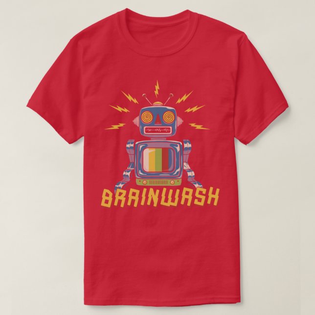 Camiseta Sr. Brainwash (Frente do Design)