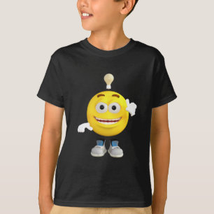 Camiseta Sr. Brainy que o Emoji esse ama pensar