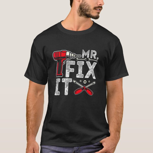 Camiseta Sr. Break Sr. Fix É Pai Amp Filho Correspondendo P (Frente)
