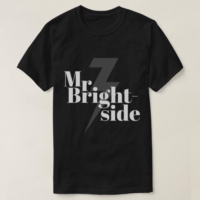 Camiseta Sr. Brightside - Os Assassinos Essenciais Do T-Shi (Frente do Design)