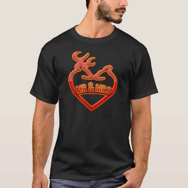 Camiseta Sr. Buck e Sra. Doe (Frente)