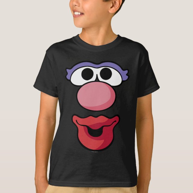Camiseta Sr. Cabeça de Batata Halloween Sra. Cabeça de Bata (Frente)