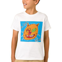 Sr. Cat por Eli - Kids T-shirt