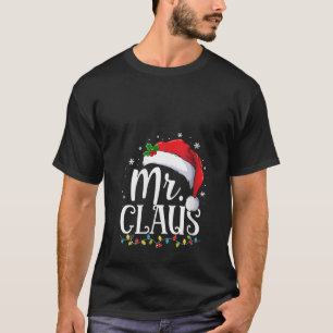 Camiseta Sr. Claus Casais de Natal Que Correspondem A Pijam