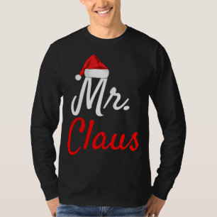 Camiseta Sr. Claus - Presente de Natal para o Marido Homens