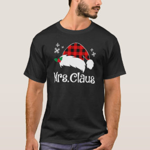 Camiseta Sr. Claus & Sra. Claus Casal Xm de Combinação de N