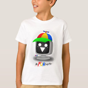 Camiseta Sr. Computador Divertido em Sprunki 3D