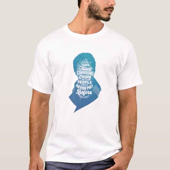 Camiseta Sr. Darcy Conversando facilmente (Frente)