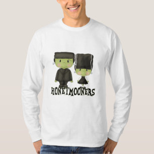 Camiseta Sr. Dia de as Bruxas engraçado da Sra. Franken Hon
