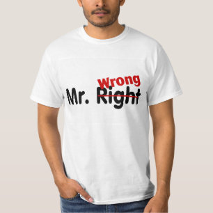 Camiseta Sr. Direito Errado