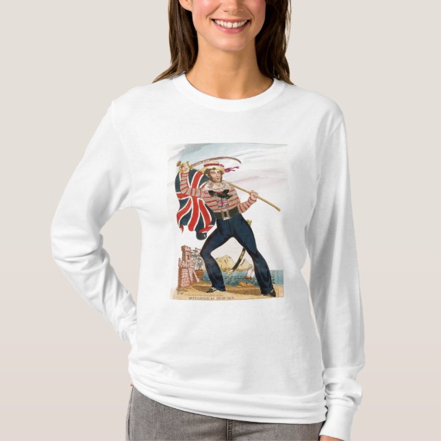 Camiseta Sr. E.F. Saville como 'Union Jack (Frente)