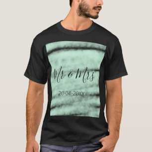 Camiseta Sr e Sra adicionam nome da família data ano favor