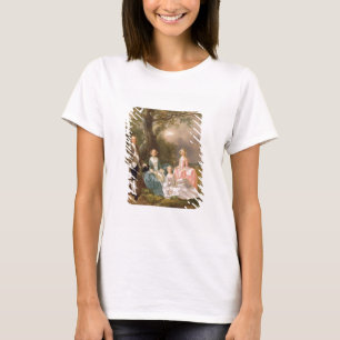 Camiseta Sr. e Sra. John Gravenor e suas filhas, Eliz