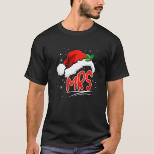 Camiseta Sr. e Sra. Natal Papai Noel...