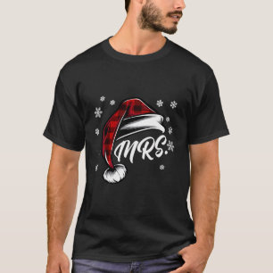 Camiseta Sr. e Sra. Papai Noel Casais de Natal Corresponden