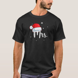 Camiseta Sr. e Sra. Papai Noel Pajamas Correspondendo Casai