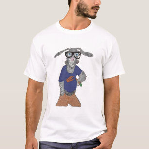 Camiseta Sr. Harry Lebre com uma atitude saudável
