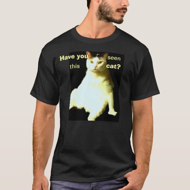 Camiseta Sr. Impressionante Gato (Frente)