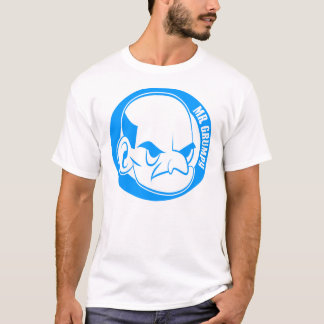 Camiseta Sr. Mal-humorado Básico T-shirt, branco