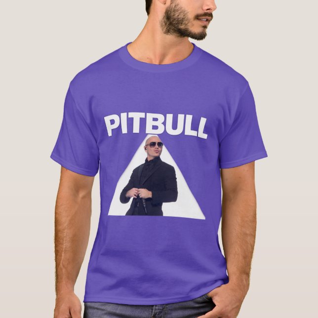 Camiseta Sr Mundial Pitbull Amigos Rapper (Frente)